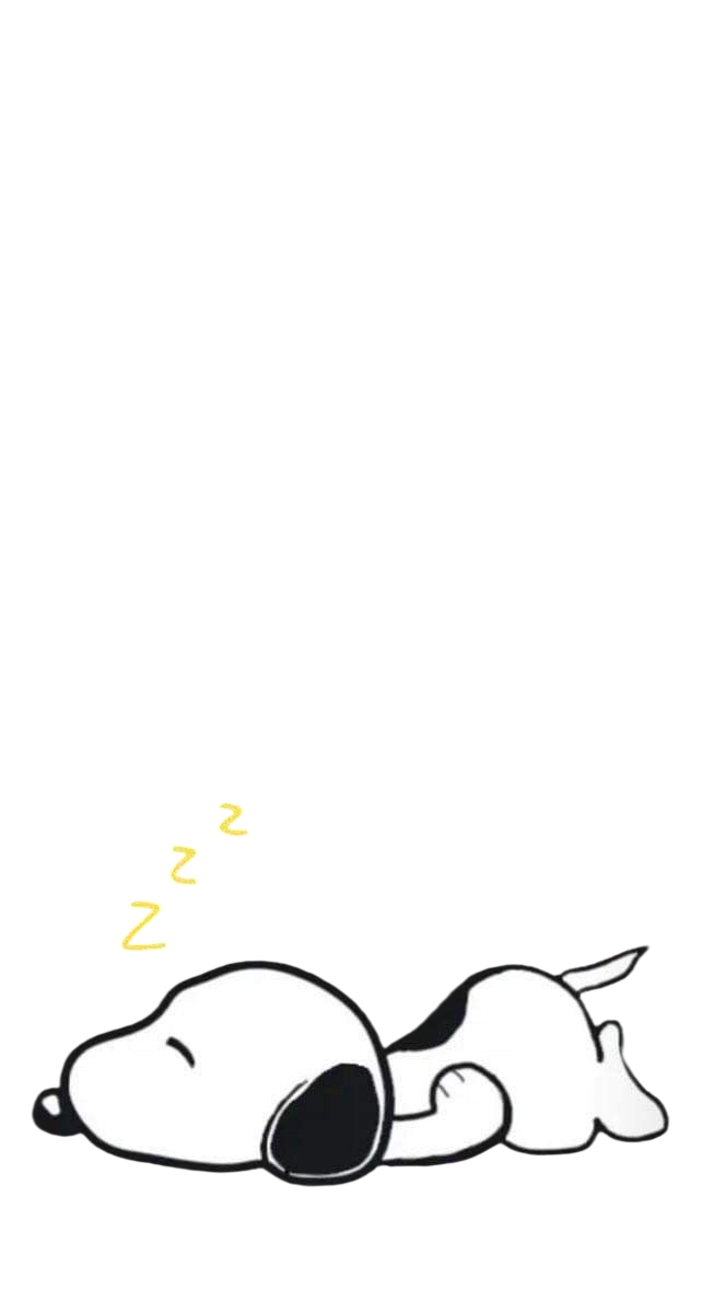 Sleeping Snoopy